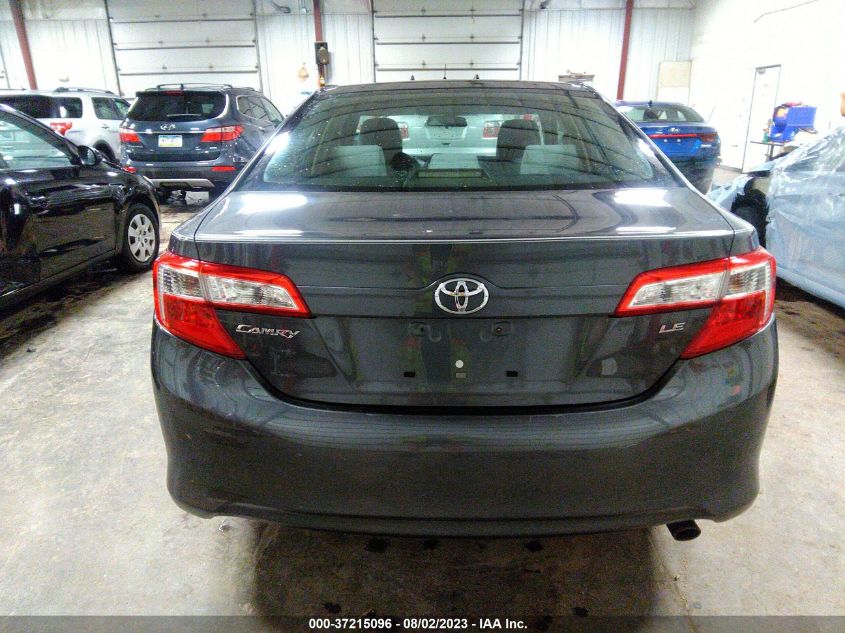 2013 TOYOTA CAMRY L/LE/SE/XLE - 4T4BF1FK9DR291121