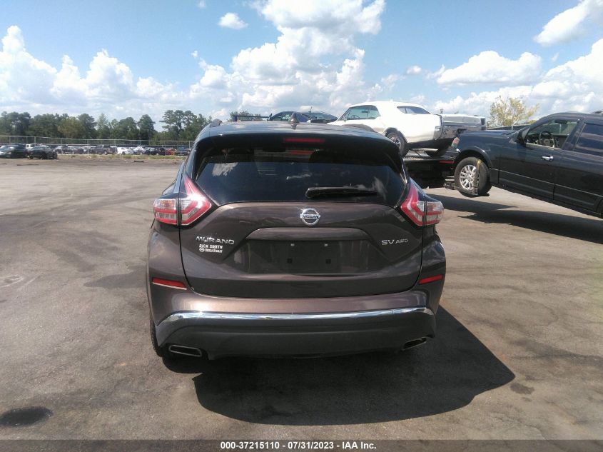 2018 NISSAN MURANO SV - 5N1AZ2MH4JN158542