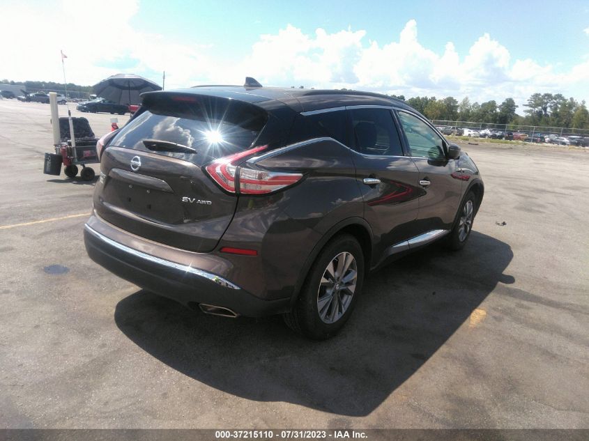 2018 NISSAN MURANO SV - 5N1AZ2MH4JN158542