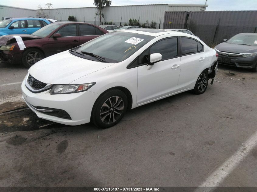 2015 HONDA CIVIC SEDAN EX - 2HGFB2F84FH518387