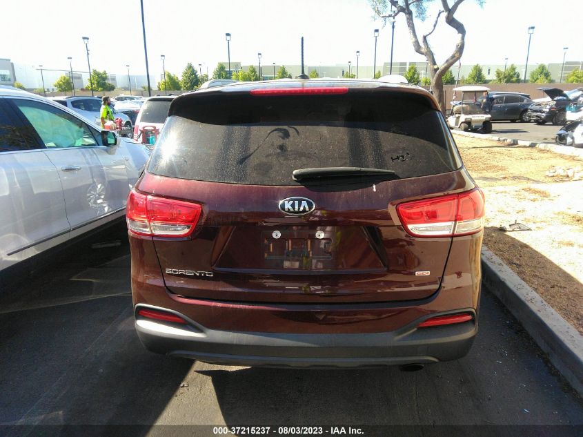 2017 KIA SORENTO LX - 5XYPG4A36HG288722