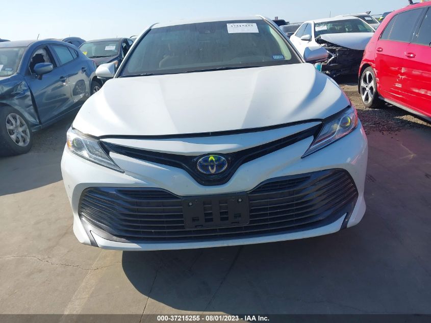 2018 TOYOTA CAMRY HYBRID - 4T1B21HK0JU009169