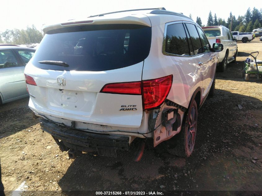 2016 HONDA PILOT ELITE - 5FNYF6H07GB084838