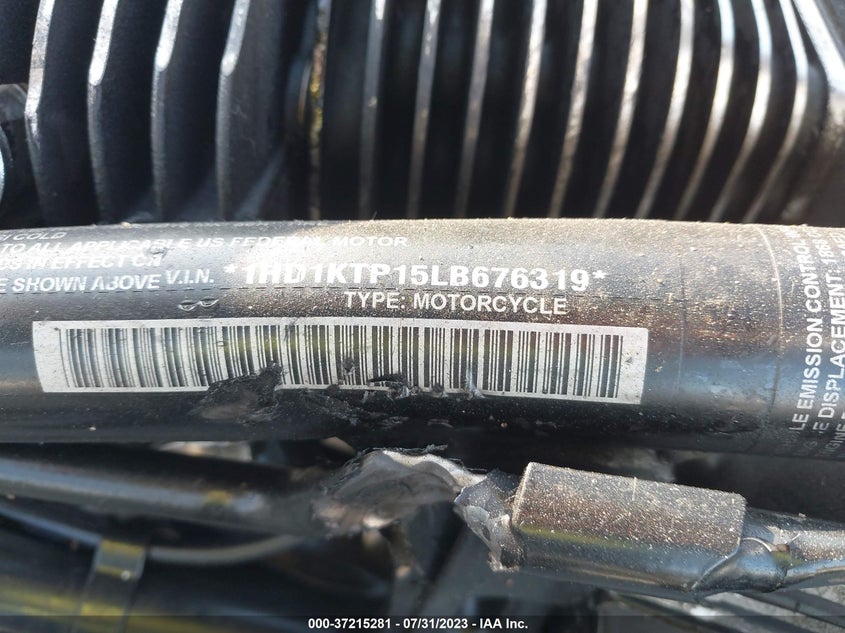 VIN 1HD1KTP15LB676319 2020 HARLEY-DAVIDSON FLTRXS