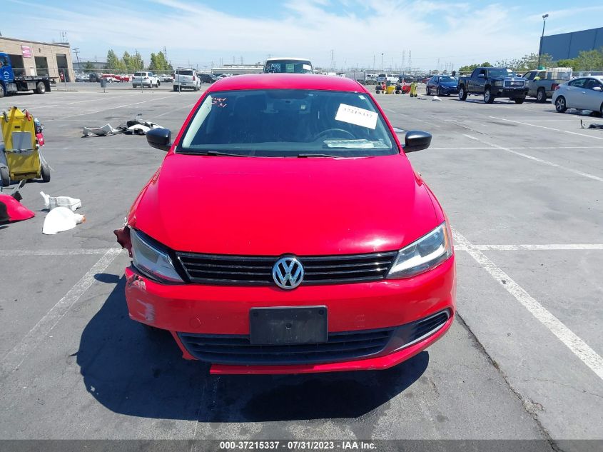 2013 VOLKSWAGEN JETTA SEDAN S - 3VW2K7AJ3DM399733