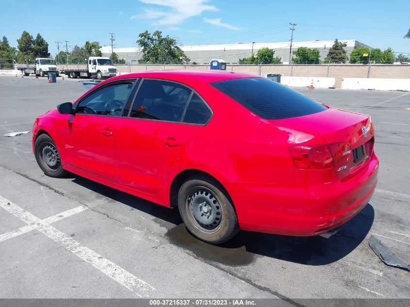 2013 VOLKSWAGEN JETTA SEDAN S - 3VW2K7AJ3DM399733