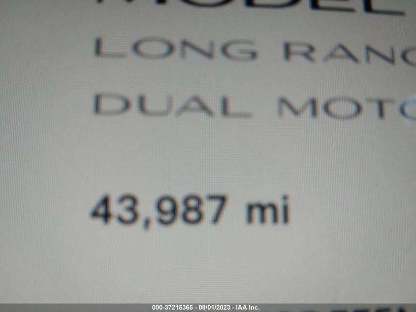 2021 TESLA MODEL Y LONG RANGE - 5YJYGDEE5MF250271