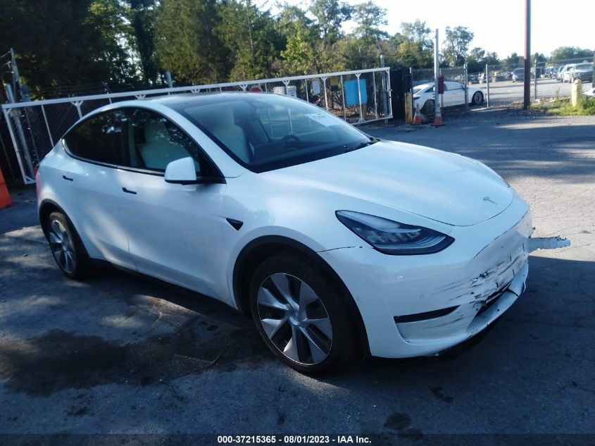 2021 TESLA MODEL Y LONG RANGE - 5YJYGDEE5MF250271