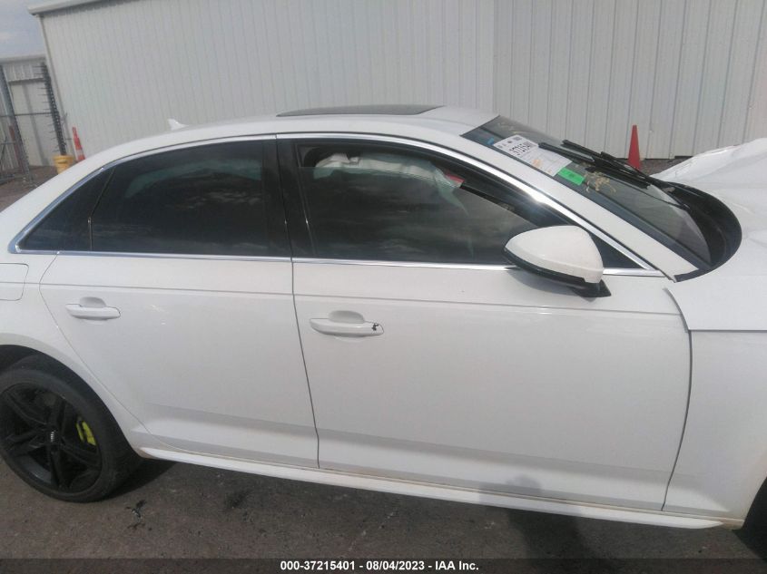 2017 AUDI A4 PREMIUM PLUS - WAUENAF41HN023354