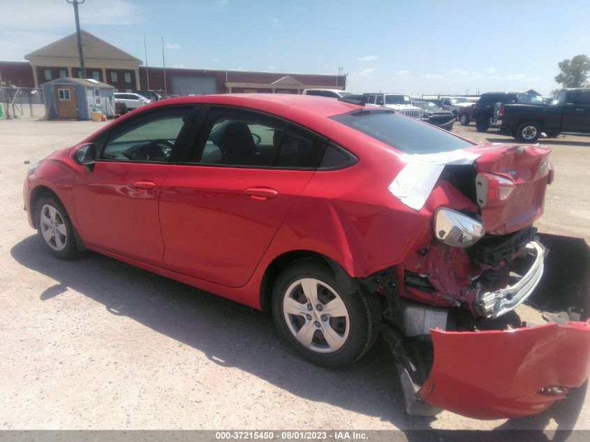 2017 CHEVROLET CRUZE LS - 1G1BC5SM1H7236746