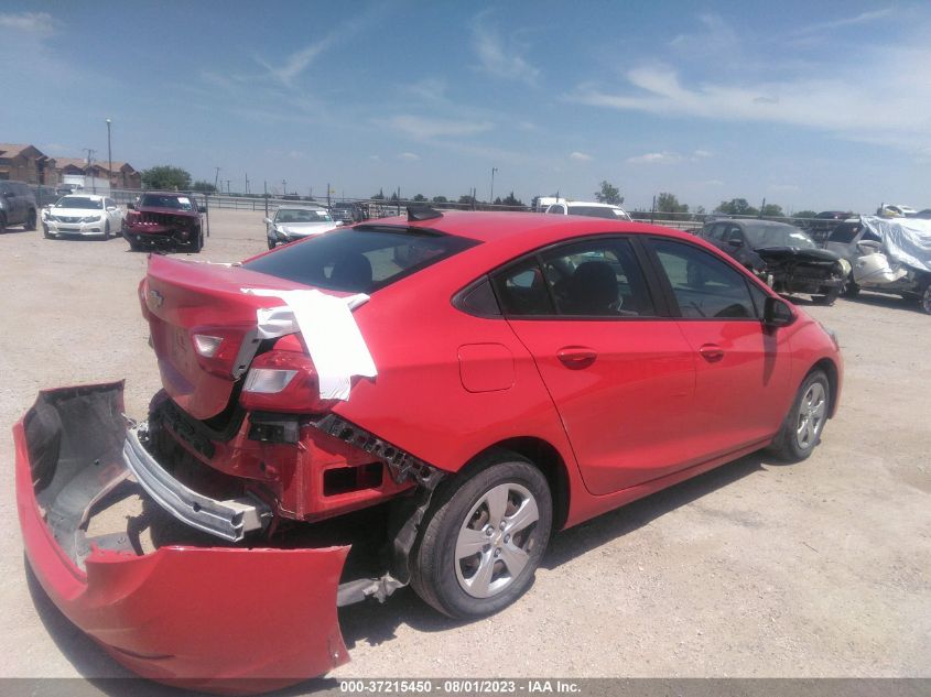 2017 CHEVROLET CRUZE LS - 1G1BC5SM1H7236746