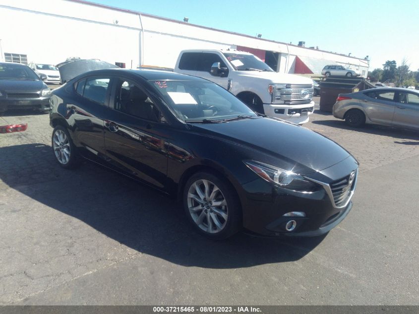 2015 MAZDA MAZDA3 S GRAND TOURING - JM1BM1W37F1253548