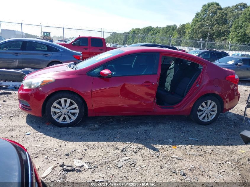 2014 KIA FORTE LX - KNAFX4A69E5188329