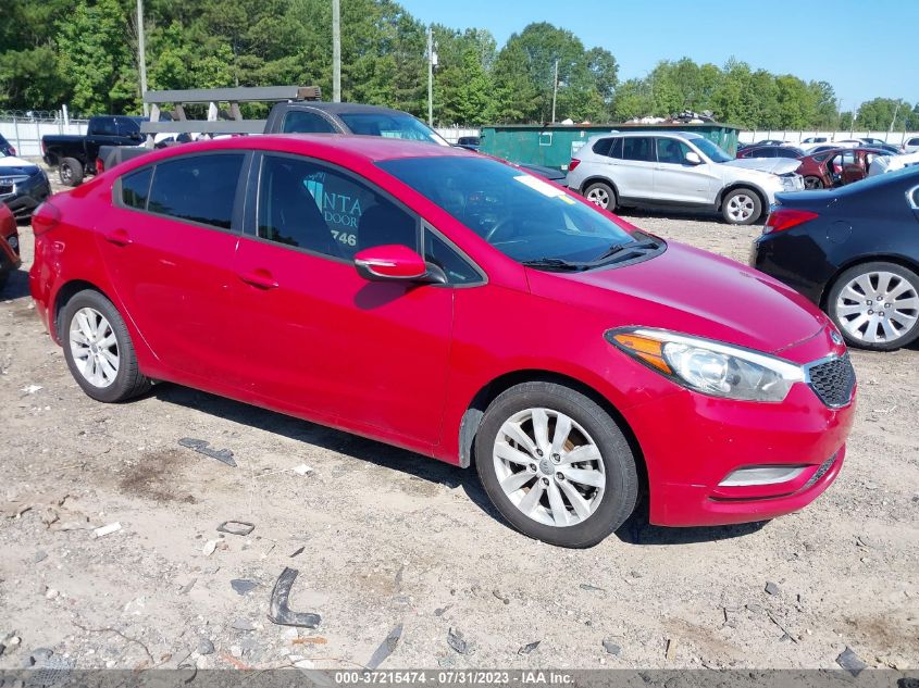 2014 KIA FORTE LX - KNAFX4A69E5188329