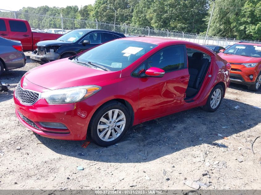 2014 KIA FORTE LX - KNAFX4A69E5188329