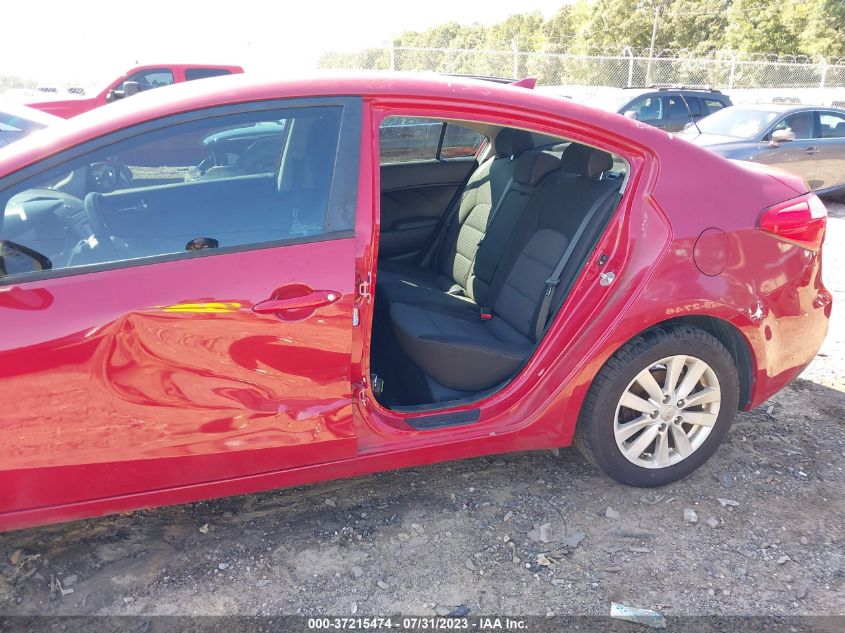 2014 KIA FORTE LX - KNAFX4A69E5188329