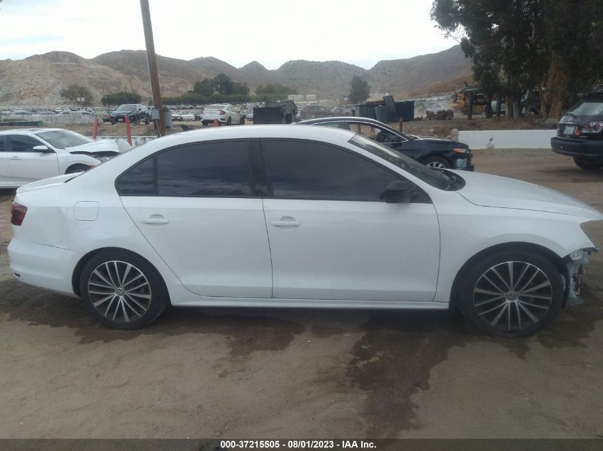 2016 VOLKSWAGEN JETTA SEDAN 1.8T SPORT - 3VWD17AJ2GM276988