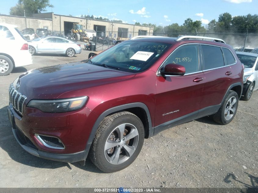 2019 JEEP CHEROKEE LIMITED - 1C4PJMDX7KD441386