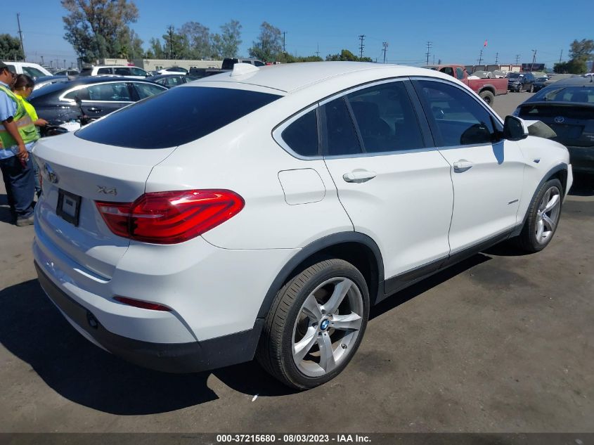 2015 BMW X4 XDRIVE28I - 5UXXW3C50F0M86645