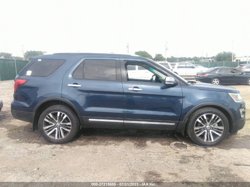 2016 FORD EXPLORER PLATINUM - 1FM5K8HT9GGB52935