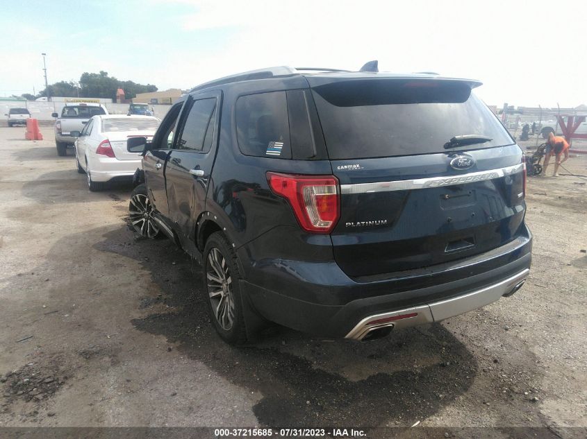 2016 FORD EXPLORER PLATINUM - 1FM5K8HT9GGB52935