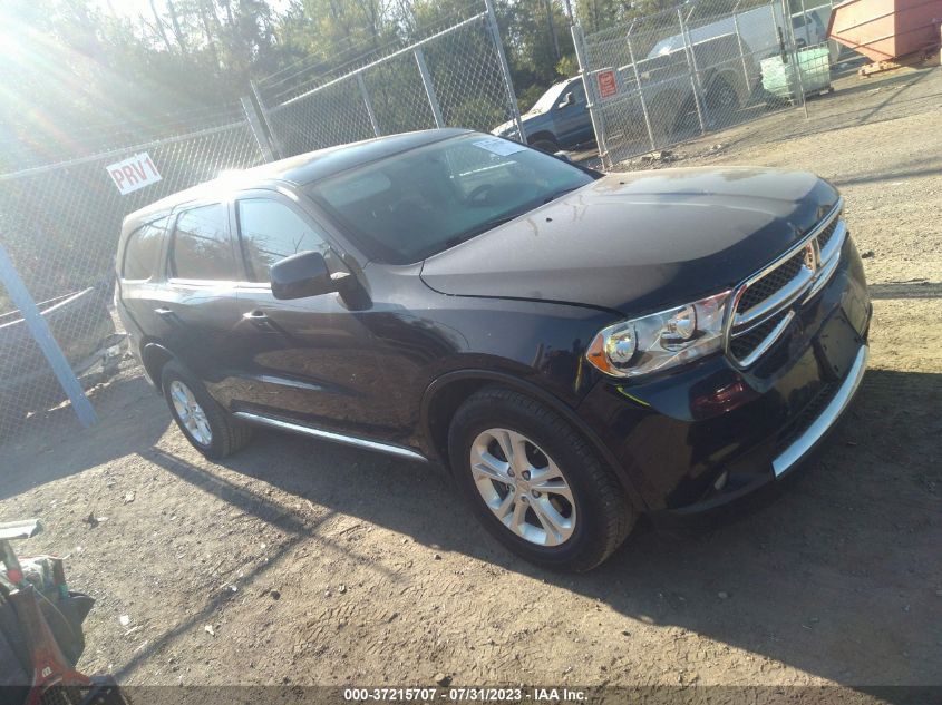 2013 DODGE DURANGO SXT - 1C4RDHAGXDC598138