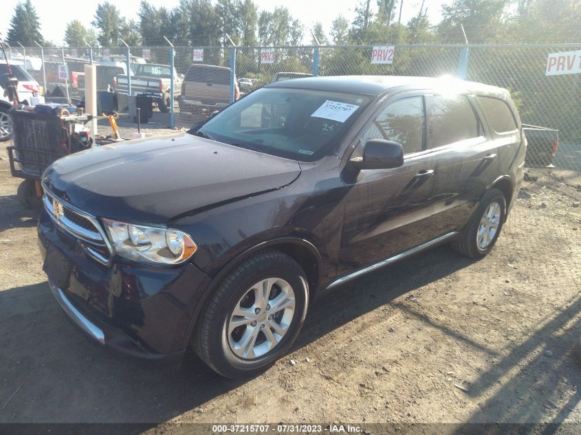 2013 DODGE DURANGO SXT - 1C4RDHAGXDC598138