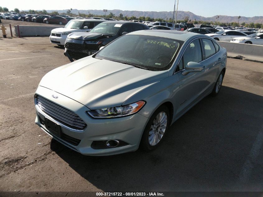 2013 FORD FUSION SE HYBRID - 3FA6P0LU7DR133984