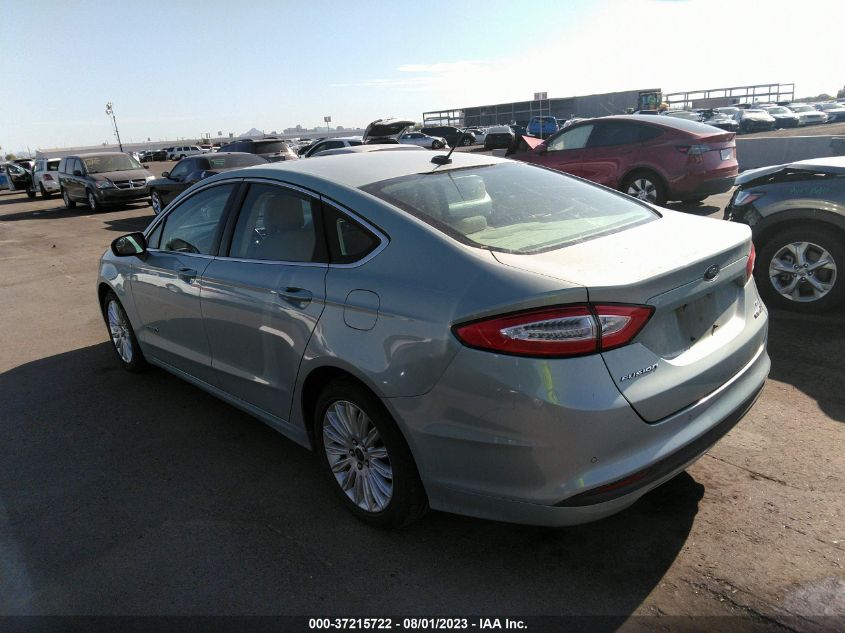 2013 FORD FUSION SE HYBRID - 3FA6P0LU7DR133984