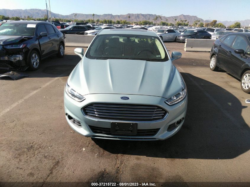 2013 FORD FUSION SE HYBRID - 3FA6P0LU7DR133984