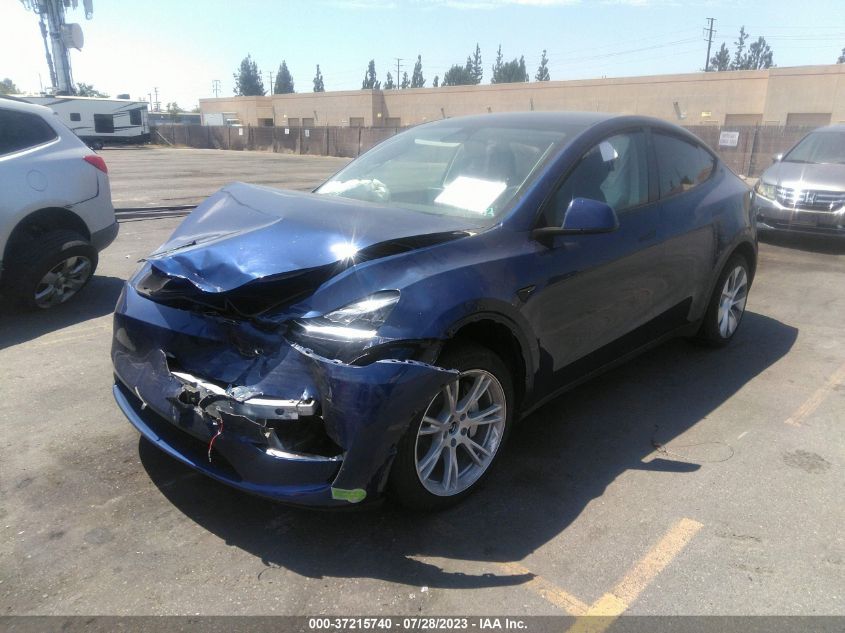 2023 TESLA MODEL Y LONG RANGE - 7SAYGDEE2PA041493