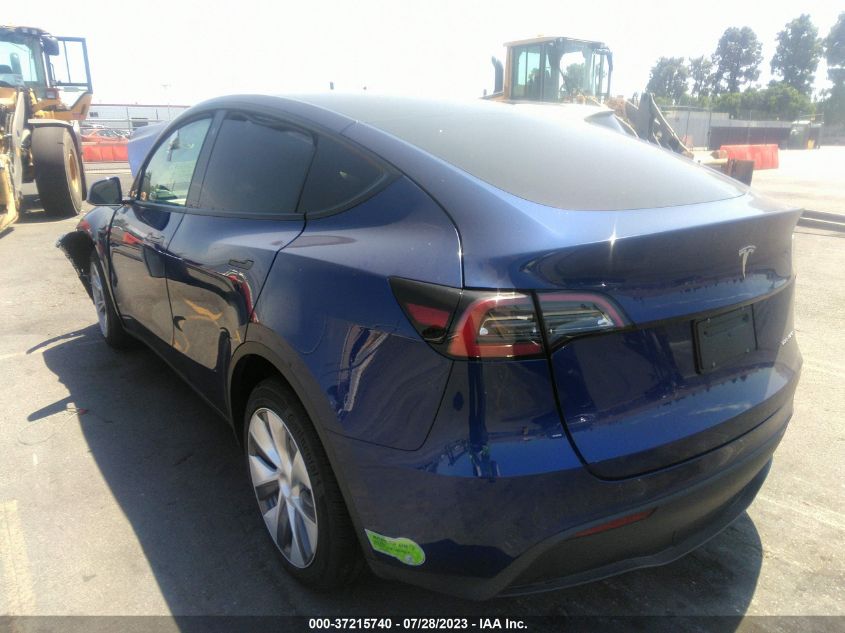 2023 TESLA MODEL Y LONG RANGE - 7SAYGDEE2PA041493