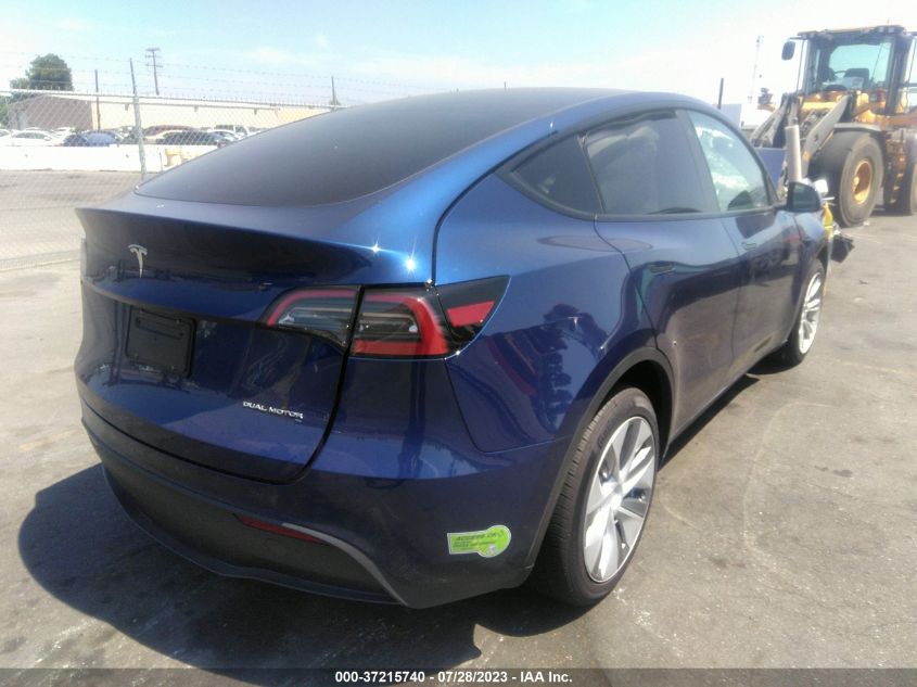 2023 TESLA MODEL Y LONG RANGE - 7SAYGDEE2PA041493