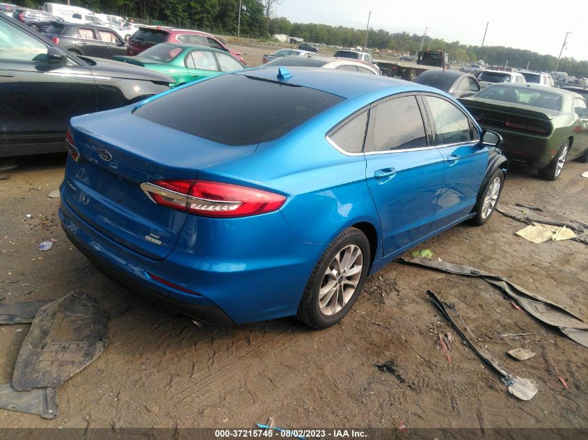 2020 FORD FUSION SE - 3FA6P0HD8LR185289