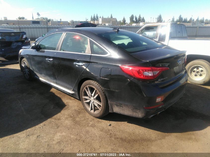 2015 HYUNDAI SONATA 2.0T SPORT - 5NPE34ABXFH235120