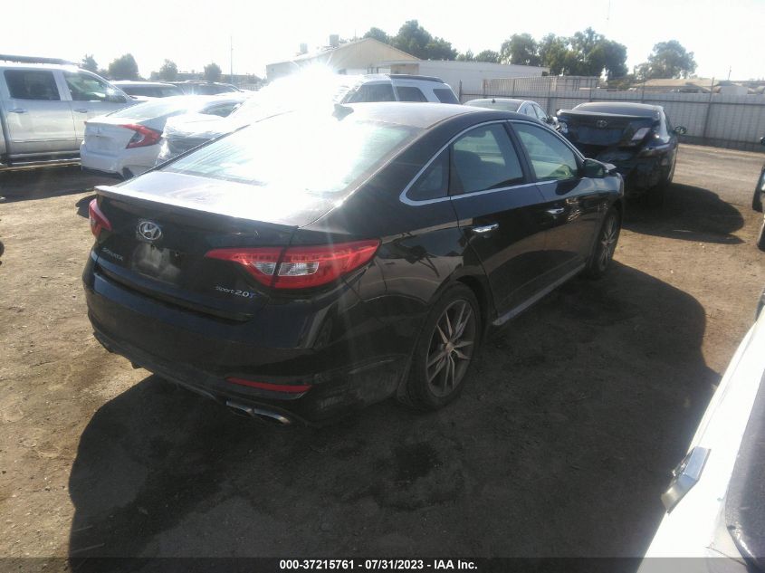 2015 HYUNDAI SONATA 2.0T SPORT - 5NPE34ABXFH235120