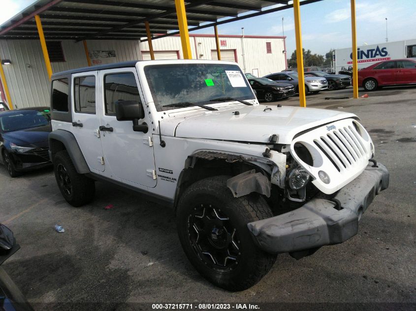 2017 JEEP WRANGLER UNLIMITED SPORT - 1C4BJWDG0HL584572