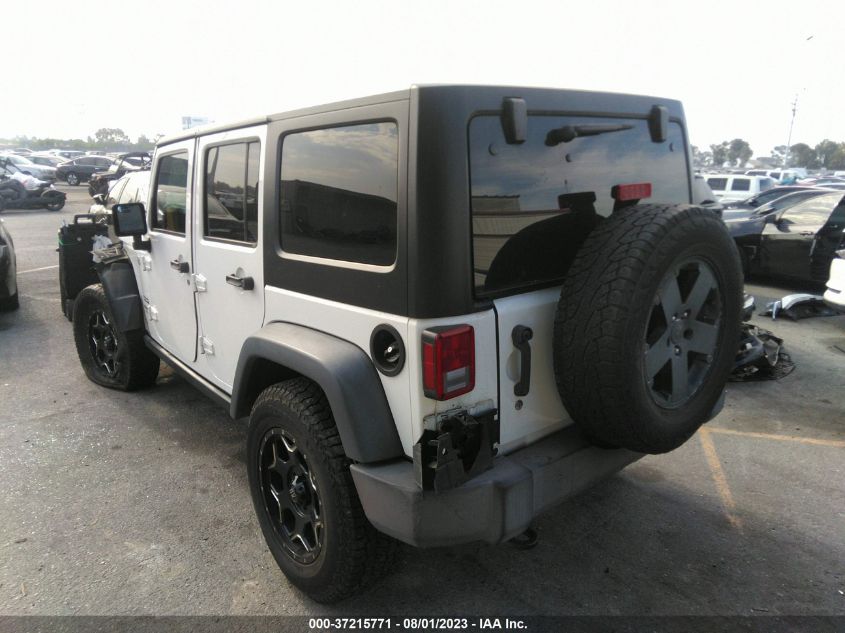 2017 JEEP WRANGLER UNLIMITED SPORT - 1C4BJWDG0HL584572