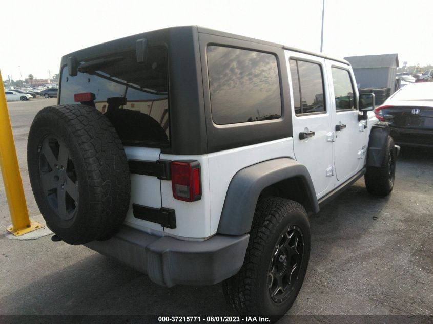 2017 JEEP WRANGLER UNLIMITED SPORT - 1C4BJWDG0HL584572