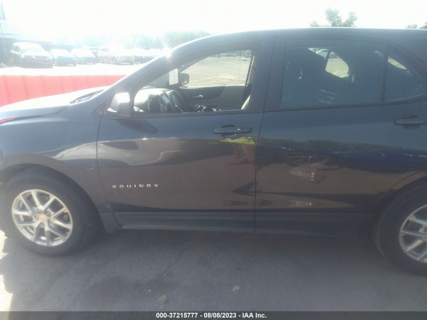 2022 CHEVROLET EQUINOX LS - 3GNAXHEV2NS161377