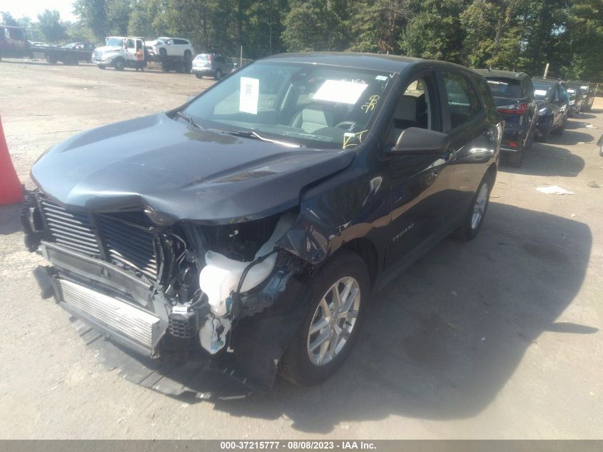 2022 CHEVROLET EQUINOX LS - 3GNAXHEV2NS161377