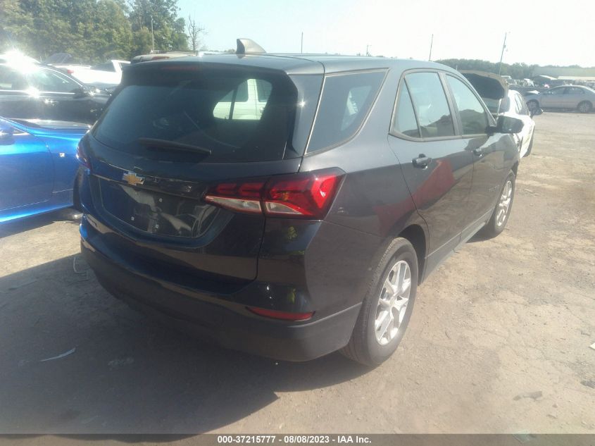 2022 CHEVROLET EQUINOX LS - 3GNAXHEV2NS161377