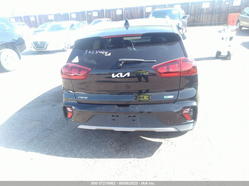 2022 KIA NIRO LXS SE - KNDCB3LC0N5541557