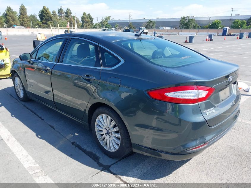 2015 FORD FUSION ENERGI SE LUXURY - 3FA6P0PU8FR144554