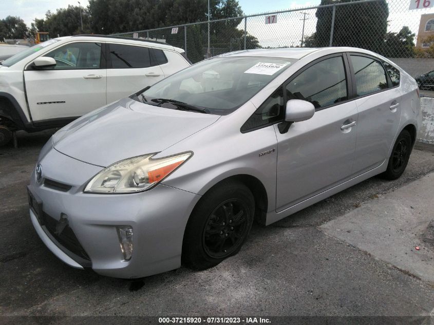 2014 TOYOTA PRIUS - JTDKN3TUOEO384801