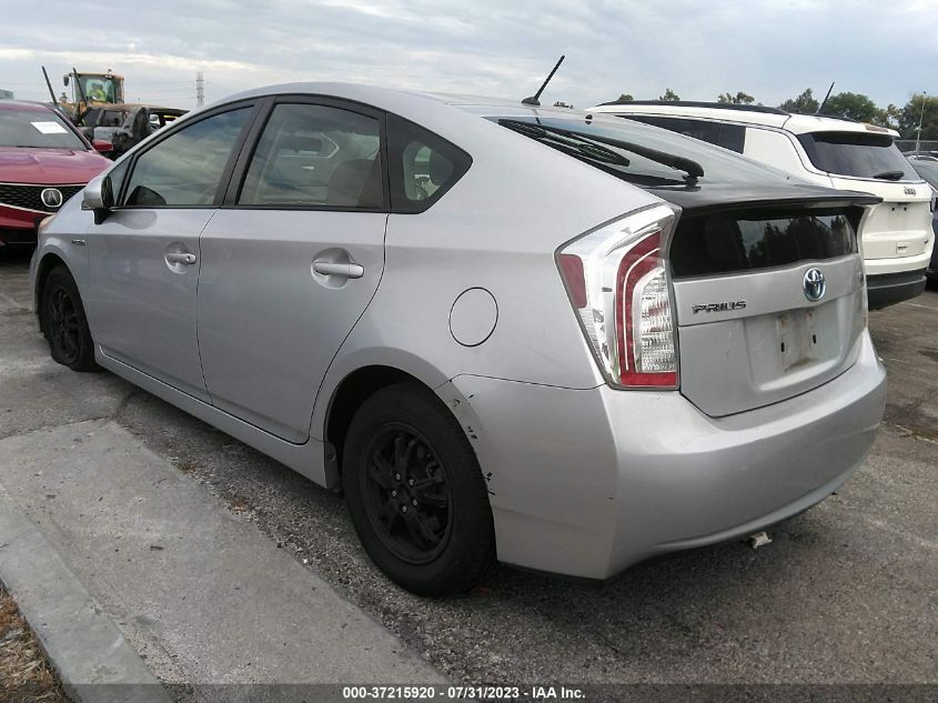 2014 TOYOTA PRIUS - JTDKN3TUOEO384801