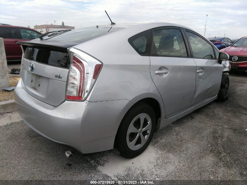 2014 TOYOTA PRIUS - JTDKN3TUOEO384801