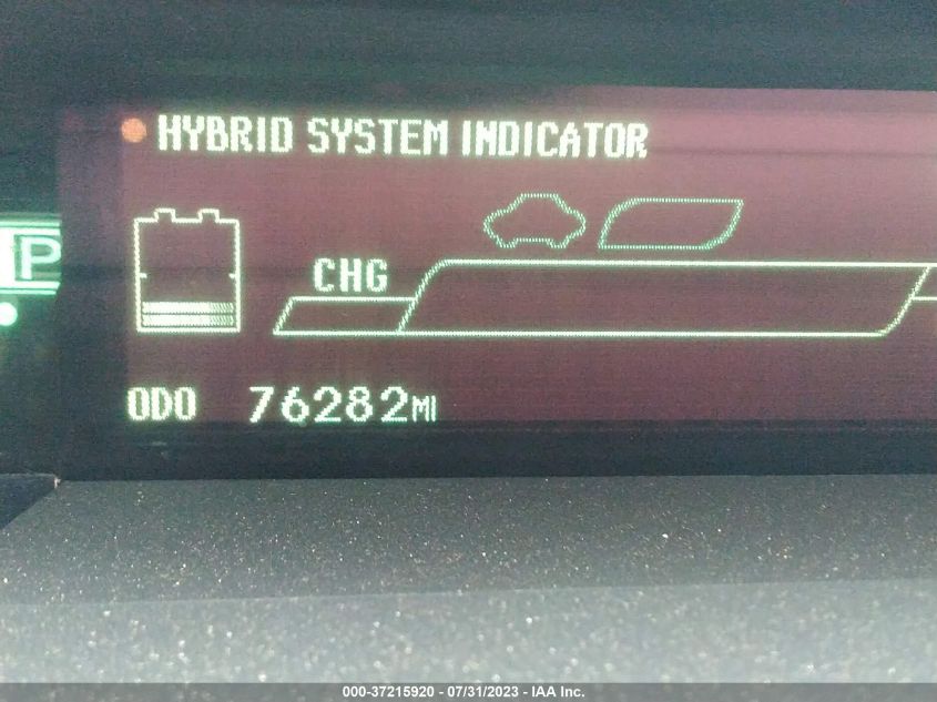 2014 TOYOTA PRIUS - JTDKN3TUOEO384801