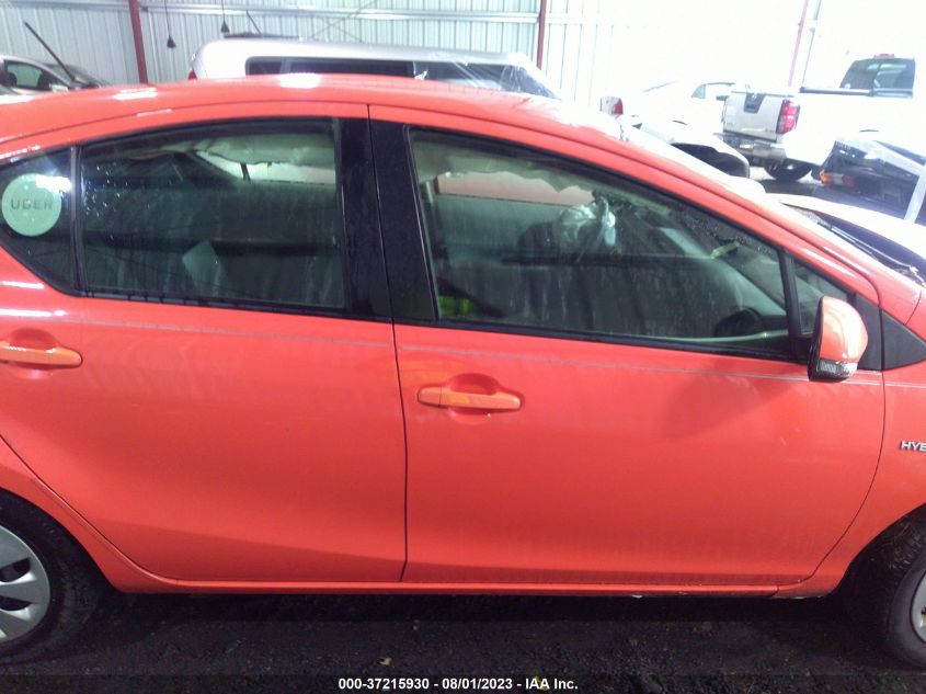 2014 TOYOTA PRIUS C ONE/THREE/TWO/FOUR - JTDKDTB33E1084967