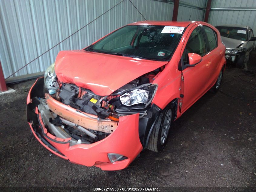 2014 TOYOTA PRIUS C ONE/THREE/TWO/FOUR - JTDKDTB33E1084967